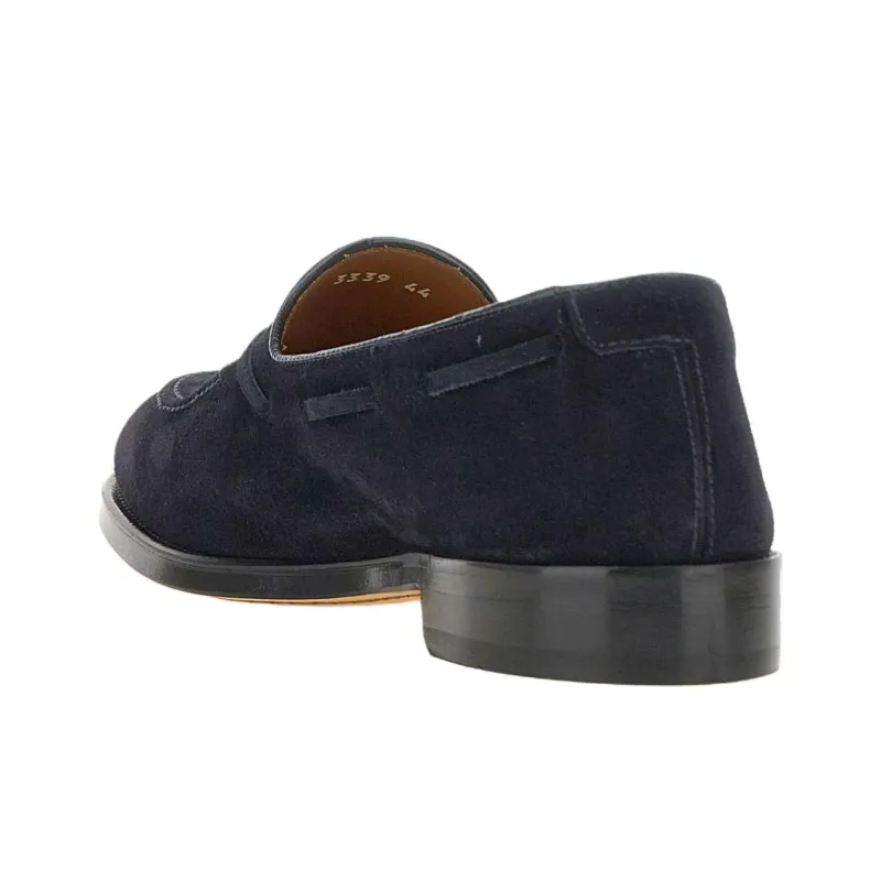 DOUCAL'S Mink Casual Shoes Men's Marine Blue-3