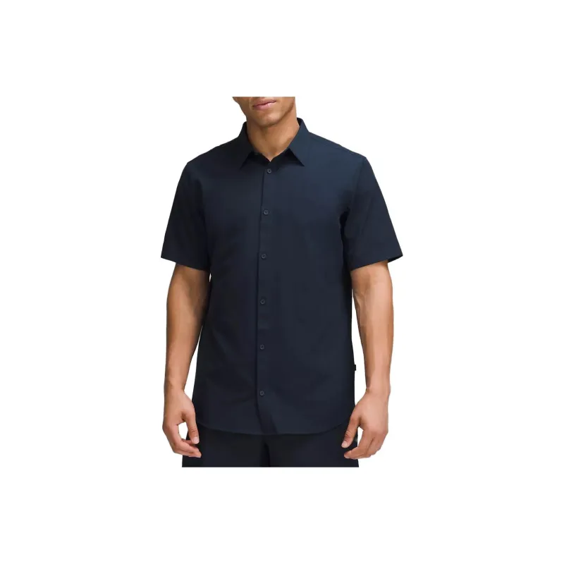 Lululemon New Venture Shirt Men's Marine Blue-0
