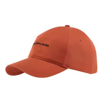 CK/Calvin Klein Cotton Baseball Caps Men's Orange