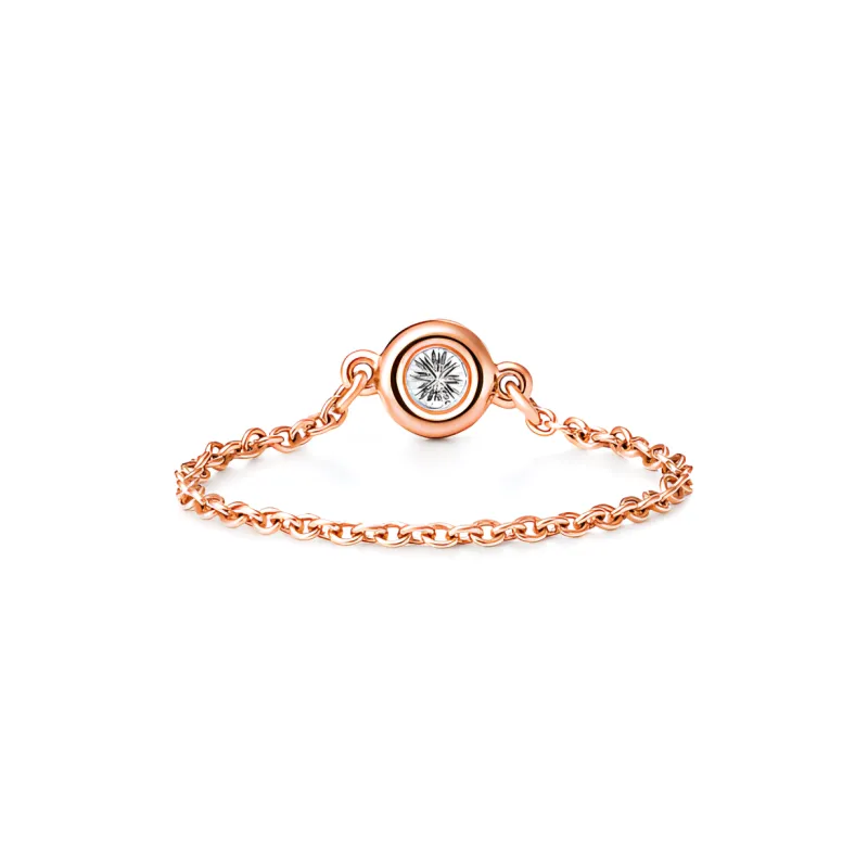 TIFFANY & CO. Elsa Peretti® Rings Women's Rose Gold-3