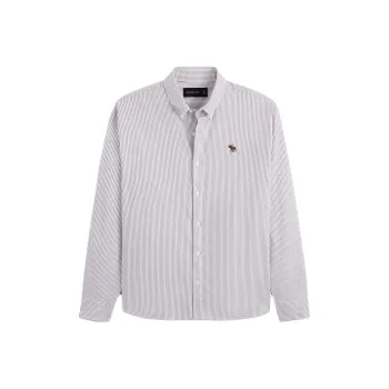 Abercrombie＆Fitch Shirt Men's Light Purple