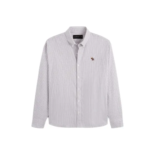 Abercrombie＆Fitch Shirt Men's Light Purple