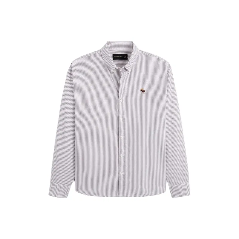 Abercrombie＆Fitch Shirt Men's Light Purple-0