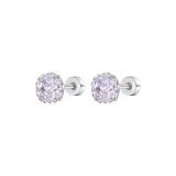 1 Pair-Iridescent Purple