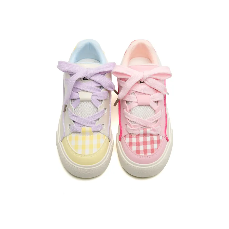 Anime Story Slip Resistant, Abrasion Resistant, Lightweight, Breathable Low Top Skateboard Shoes Women's-22