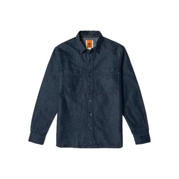 Timberland Shirt Men's Ink Wash Blue