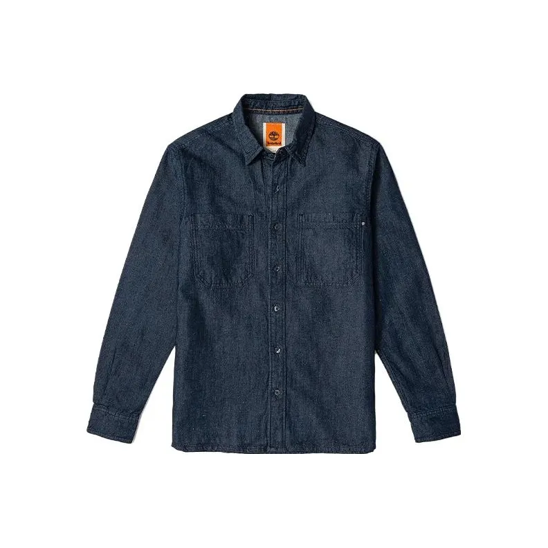 Timberland Shirt Men's Ink Wash Blue-0