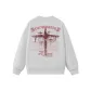 White (Crew Neck Sweatshirt)