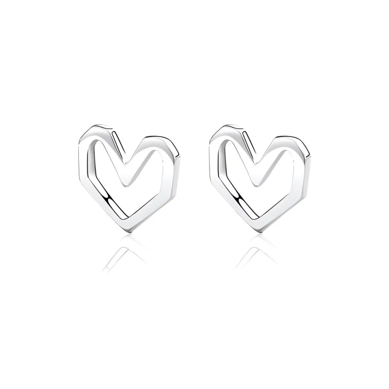PIARA Stud Earrings Women's Silver-0
