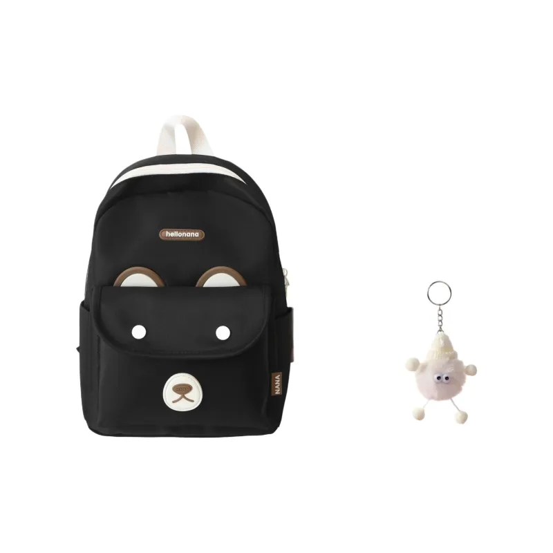 URBAN FOREST Nylon Backpack Unisex Orange/Khaki/Blue/Pink/Black-24
