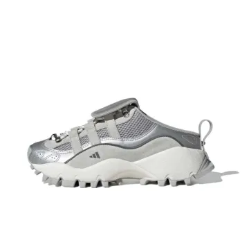 Adidas FOS SEEULATER MULE Low Top Casual Shoes Women's Metallic Silver