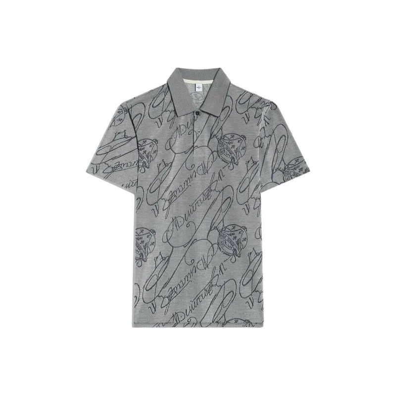 BERLUTI SS24 Polo Shirt Men's Silver Gray-0