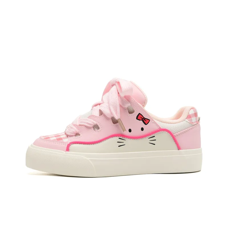 Anime Story Slip Resistant, Abrasion Resistant, Lightweight, Breathable Low Top Skateboard Shoes Women's-7