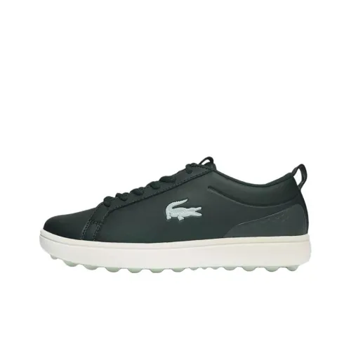 LACOSTE Anti Slip Wear Resistant Low Top Golf Shoes Women's Black