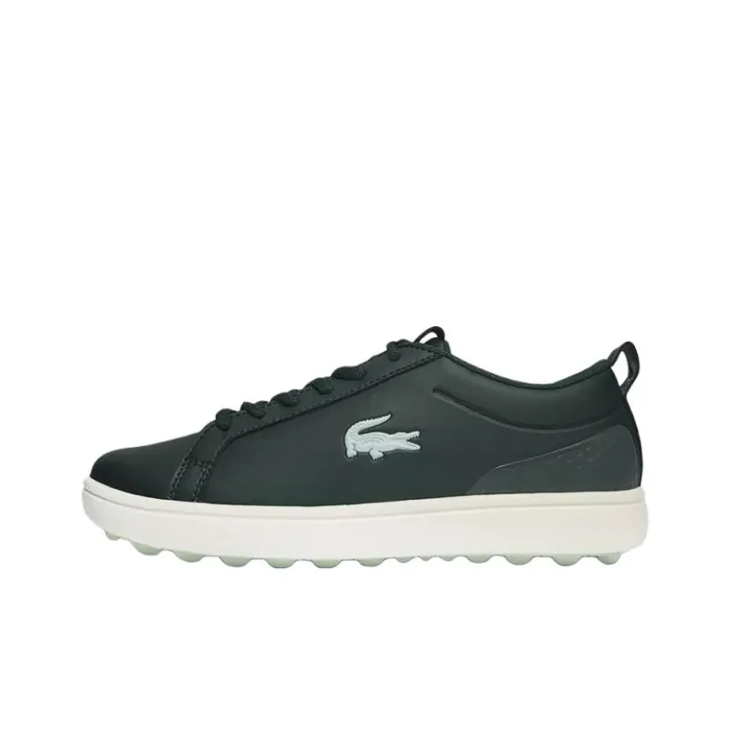 LACOSTE Anti Slip Wear Resistant Low Top Golf Shoes Women's Black-0