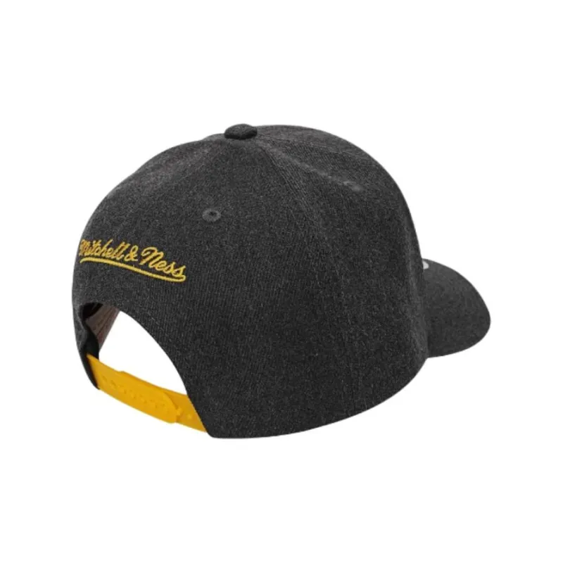 Mitchell & Ness Polyester Baseball Caps Unisex Gray-2