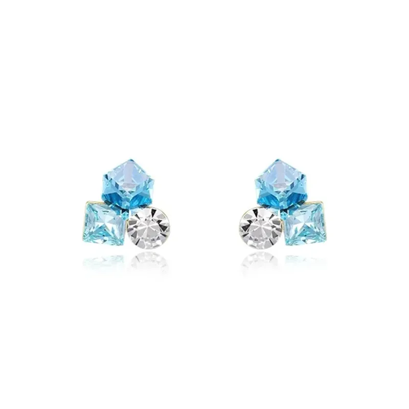 May10th S925 Silver Stud Earrings Women's-0