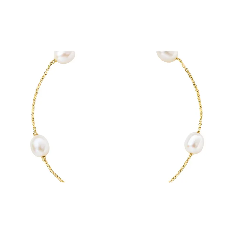 TIFFANY & CO. 18k Gold Pearl Bracelets Women's Gold-3