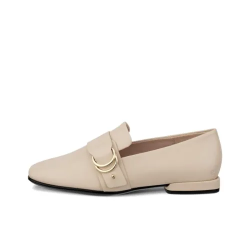 Ecco Anine Squared Loafers Women's Beige
