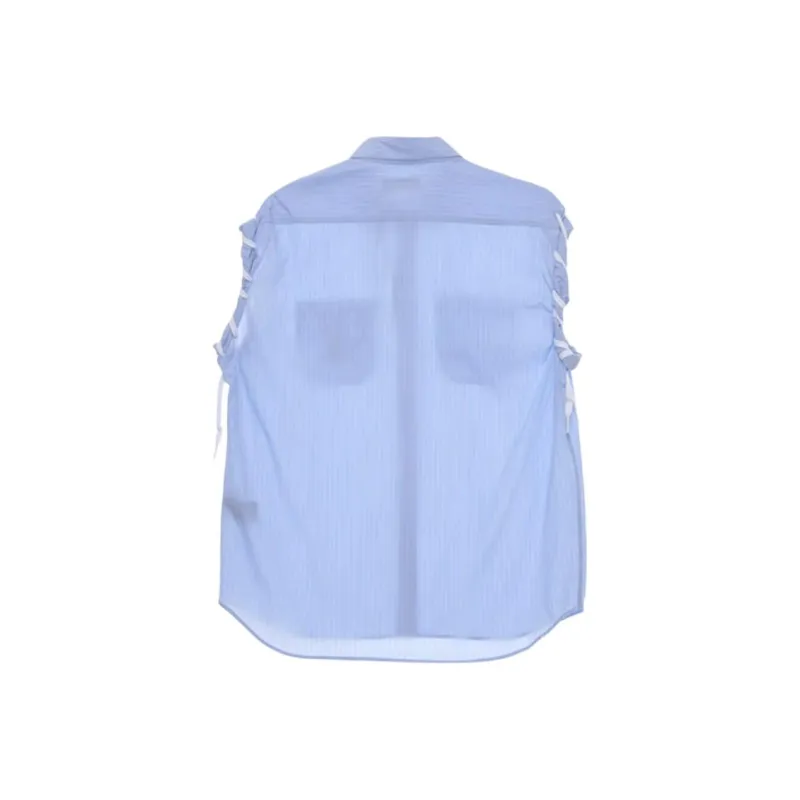 Martine Rose Lace up Shirt-1