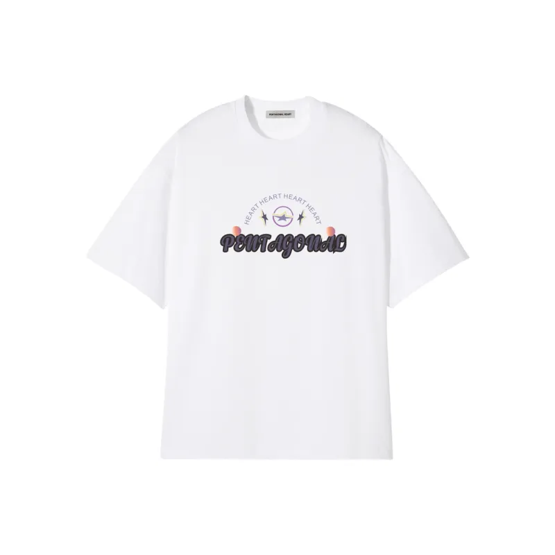 PENTAGONAL HEART Satoshi Star Series T Shirt Unisex-5