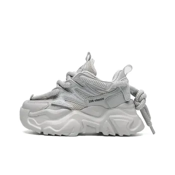 ZHR Abrasion Resistant Lightweight Height Increasing Low Top Chunky Sneakers Unisex