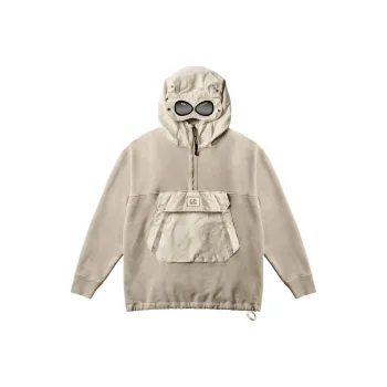 PALACE X C.P. Company Fleece Old Goggle Hood
