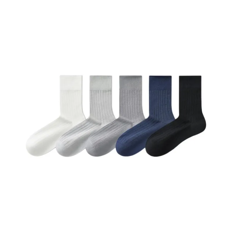 Temooues Mid Calf Socks Men's Combo Set-10