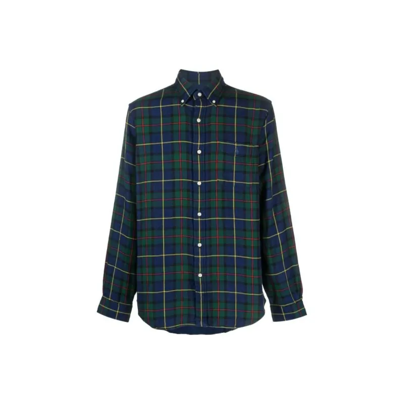 Polo Ralph Lauren Polo Pony Checked Long-Sleeved Shirt-0