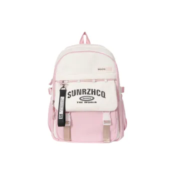 Single Warehouse Oxford Backpack Regular Unisex Black/Red/Khaki/Gray/Purple/Pink