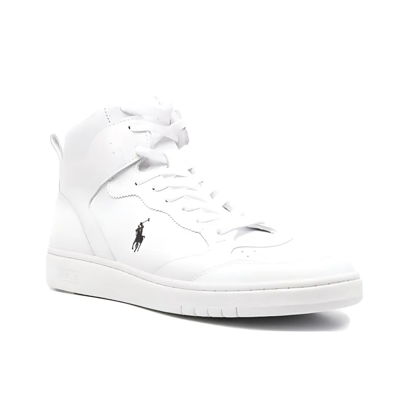 Polo Ralph Lauren Logo-embroidered High-top Sneakers-2