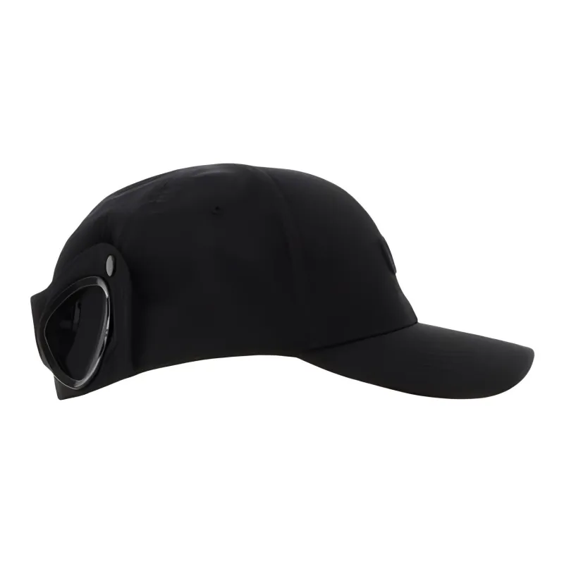 C.P.Company Chrome R Goggle Baseball Cap-2