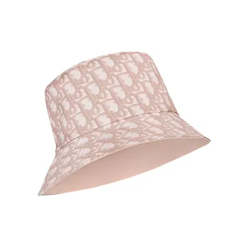 DIOR Polyester Bucket Hats Women's Pink