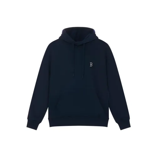 MLB Boston Red Sox Basic Collection 24FW Pre Fall Hoodie Unisex Navy Blue