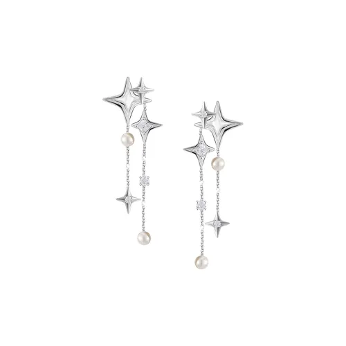 Masw Luxury Mango Star Earrings Women's
