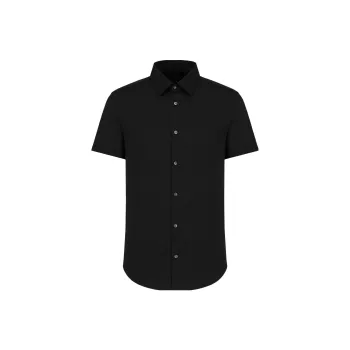 EMPORIO ARMANI Short sleeved Stretch Nylon blend Shirt