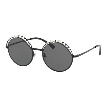 CHANEL Sunglasses Women's Black