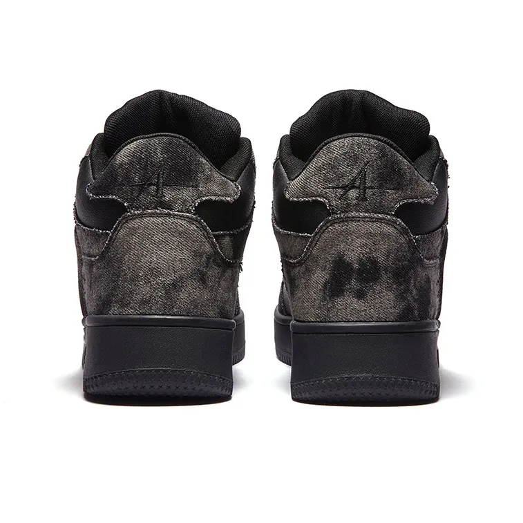 A1 Coverage Abrasion Resistant High Top Skateboard Shoes Unisex-46