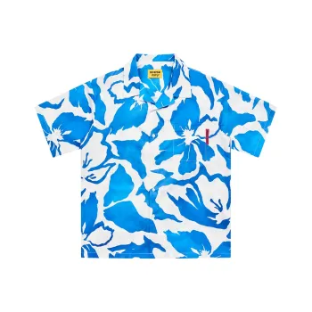 EMPTY REFERENCE x REVERSE IRONY Shirt Unisex Blue