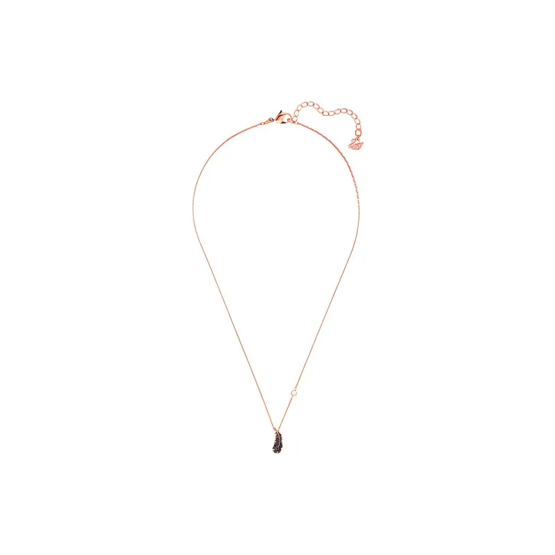 Swarovski NAUGHTY Faux Crystal Stone Necklaces Women's Rose Gold Tone Plated-2