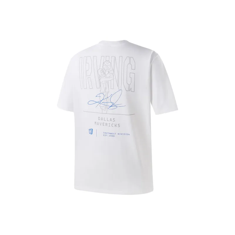 NBA Dallas Mavericks Team Culture Collection T Shirt Unisex White-0