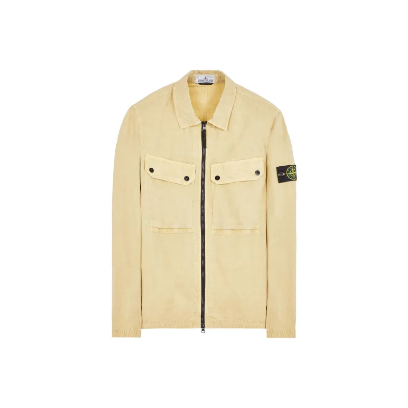 STONE ISLAND Shirt Unisex Beige-0