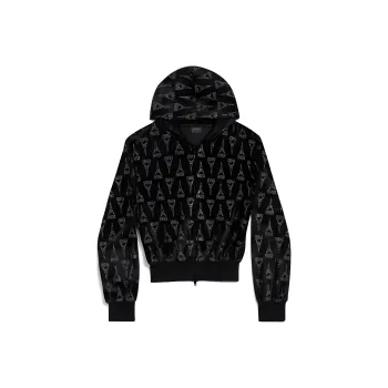 Balenciaga FW24 Sweatshirt Slim Fit Men's Black