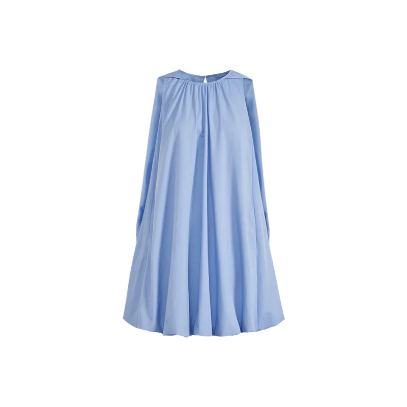 KUOSE Sleeveless Dress Women's Light Blue-1