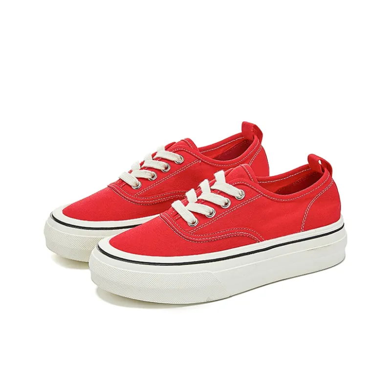 Chibang Lightweight And Waterproof Low Top Canvas Shoes Women's-6