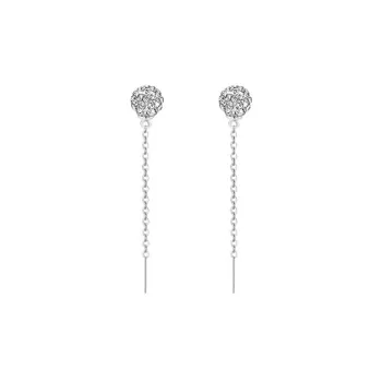 NVBBK Sterling Silver Drop Earrings Women's