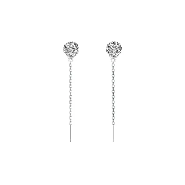 NVBBK Sterling Silver Drop Earrings Women's-0