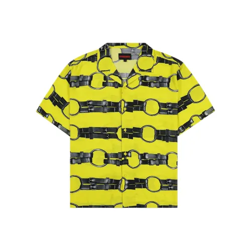 PLEASURES Straps Button Down