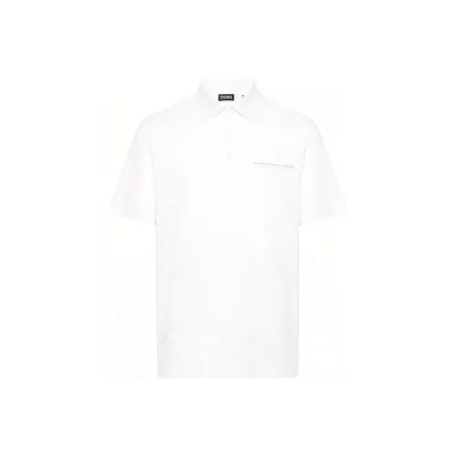 Ermenegildo Zegna Short Sleeved UGG Detailed Polo Shirt