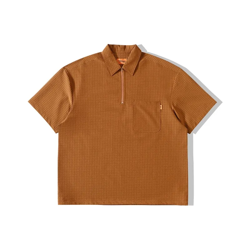 TEKABLU Polo Shirt Men's Mountaineering Red-0
